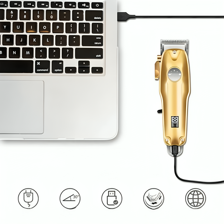 Trådlös Hårklippare och Skäggtrimmer Set