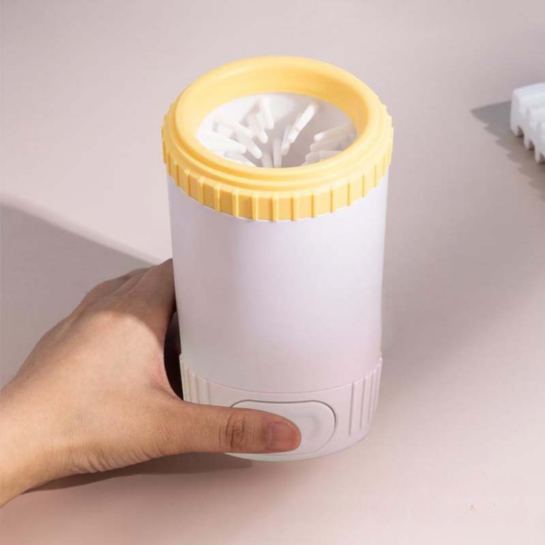 Pet Grooming Silikon Portabel Tass Rengörare