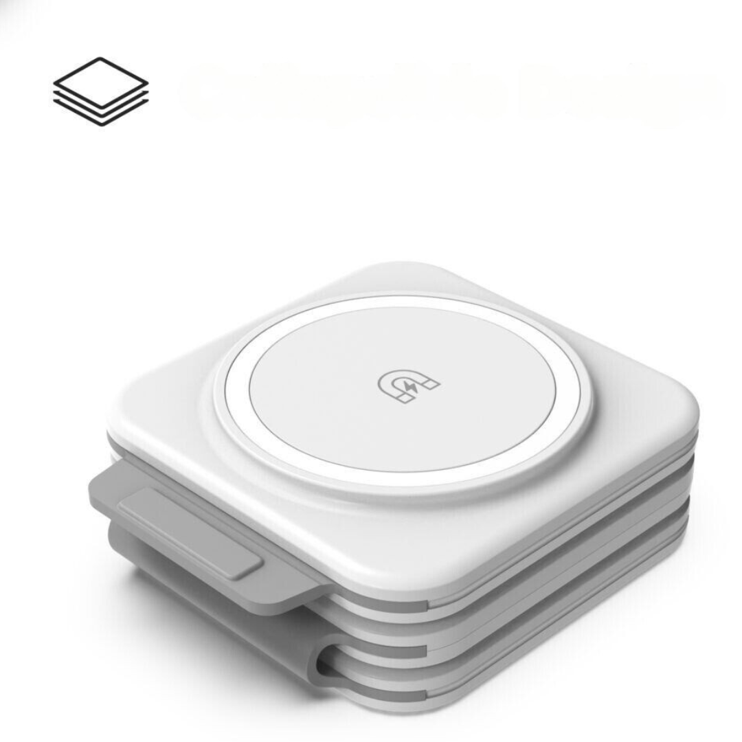 Trådlös laddningsplatta för reseapparater