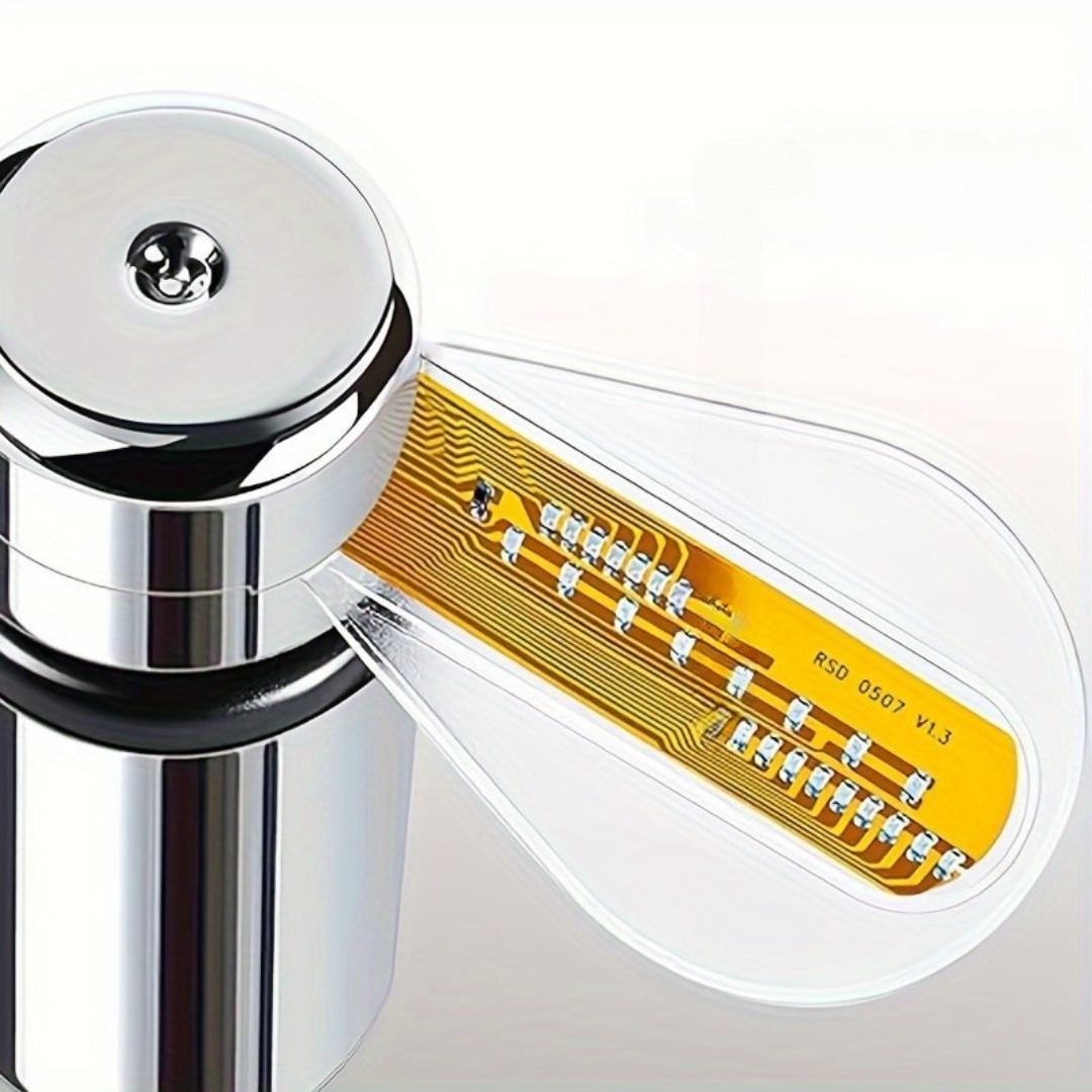 USB Skrivbordsfläkt med LED Klockdisplay