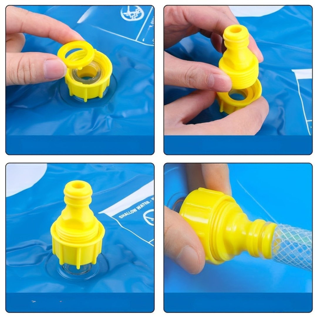 Barn Utomhus Simbassäng PVC Regnbågs Sprinkler