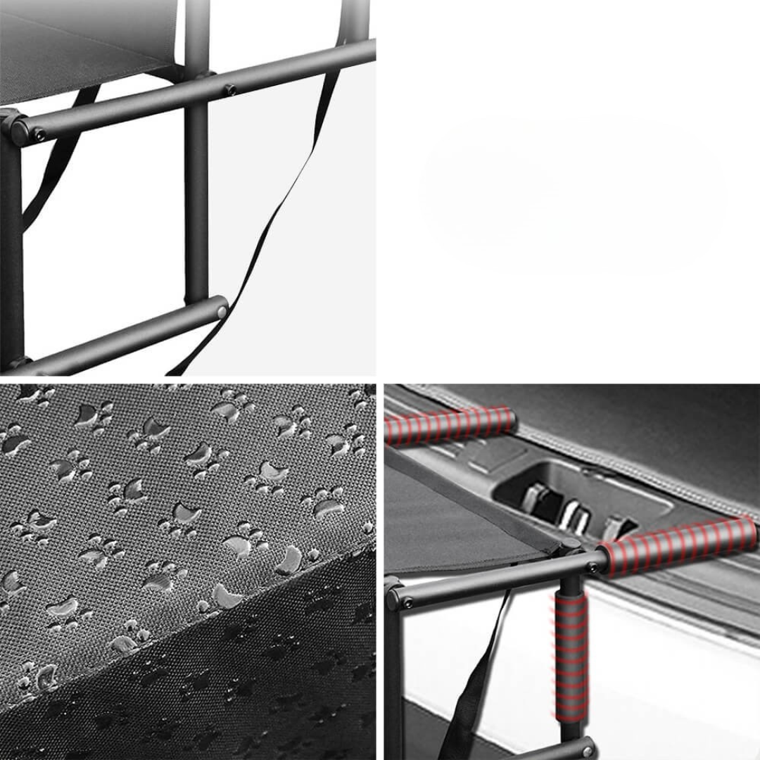 Hundsteg Fällbar Halkfri Bil Ramp Stegar