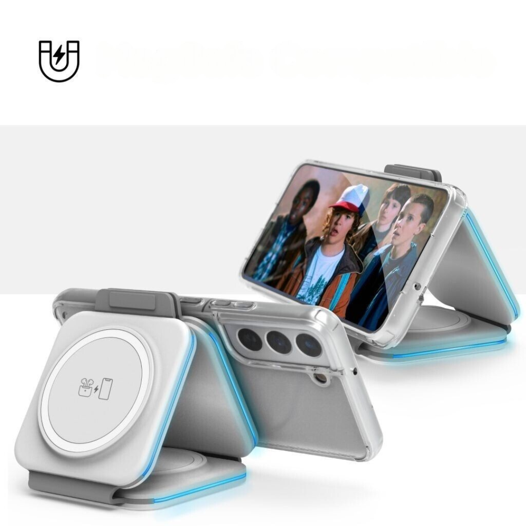 Trådlös laddningsplatta för reseapparater