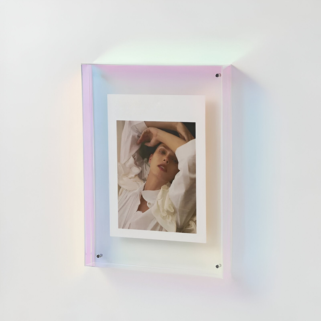 Akrylväggkonstram för moderna interiörer