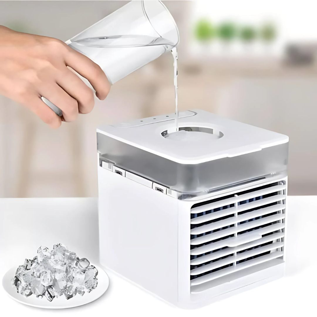 Bärbar luftkylare fläkt tyst justerbar luftfuktare