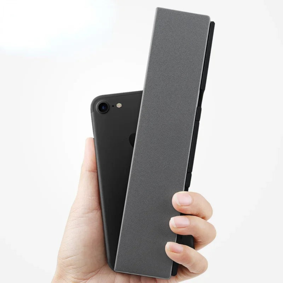 Bluetooth-tangentbord med ställ för surfplattor