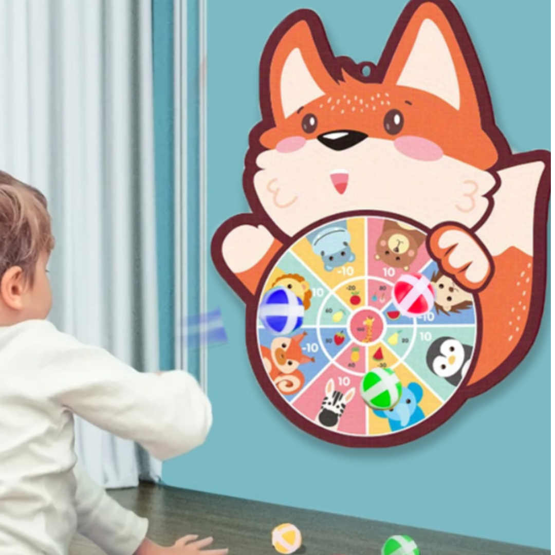 Barn Väggspel Mjuk Målbräda Leksak