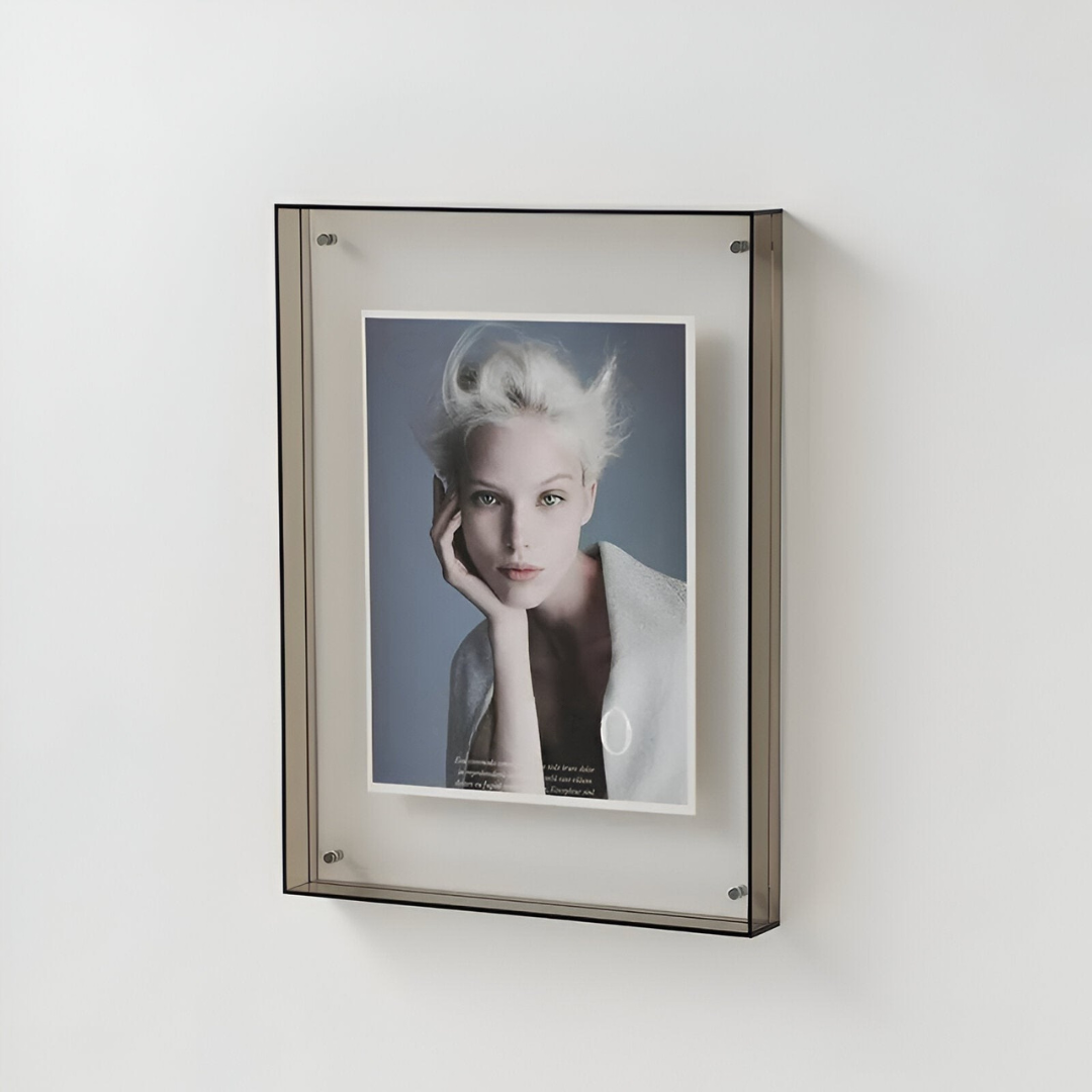 Akrylväggkonstram för moderna interiörer