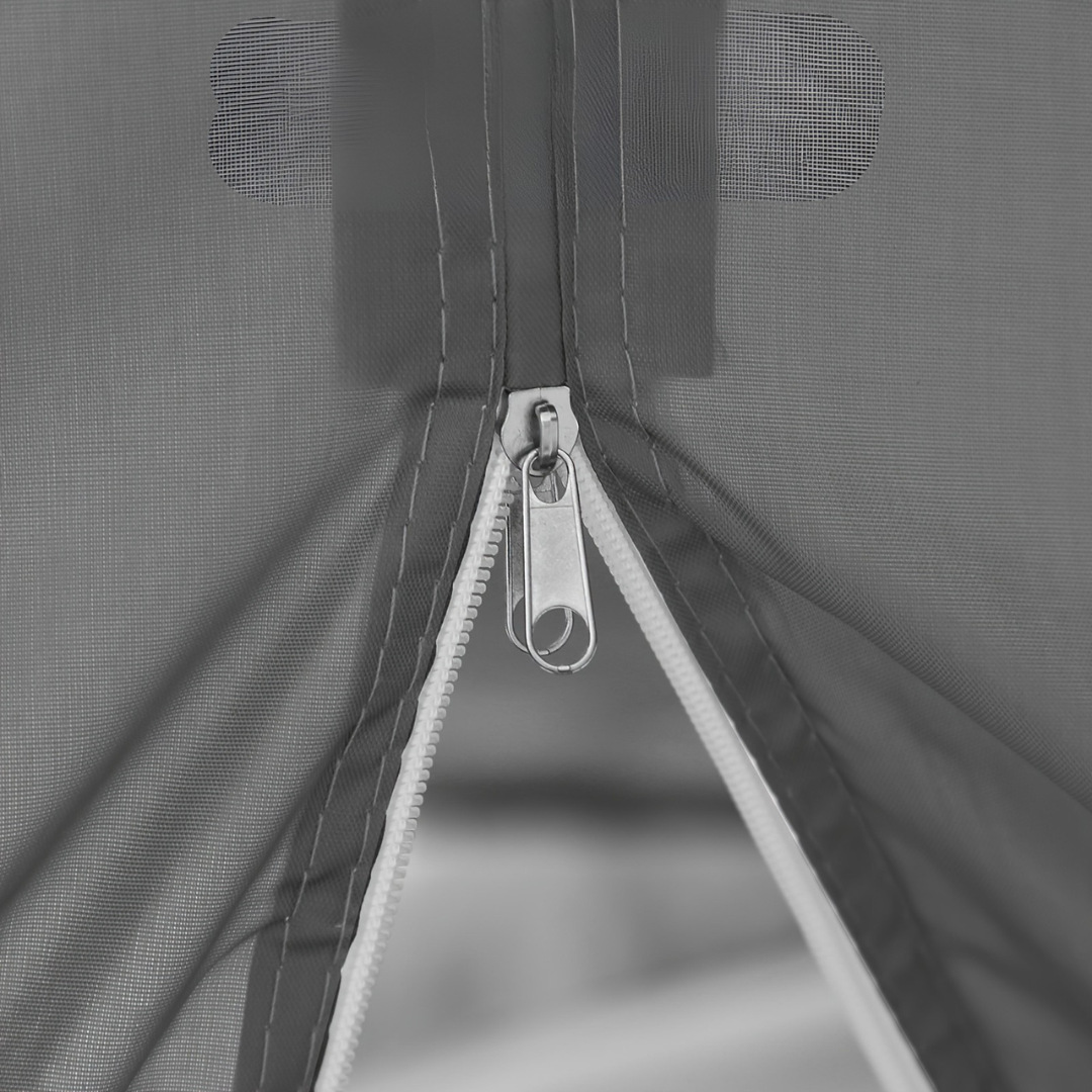 Trädgårdsgazebo Grå Stål Utomhus Festtält