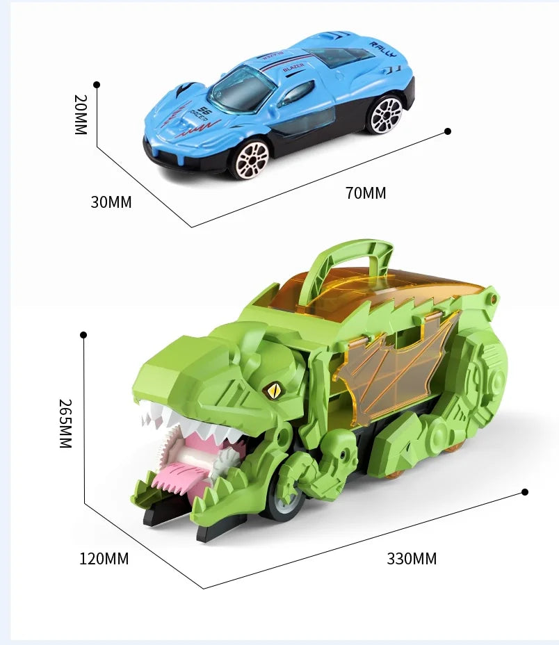 Dino Le toy storage car