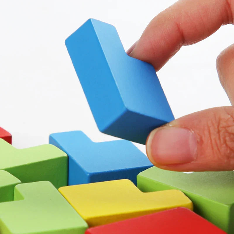 Brainy Blocks - 3D Tetris Pussel för Barn