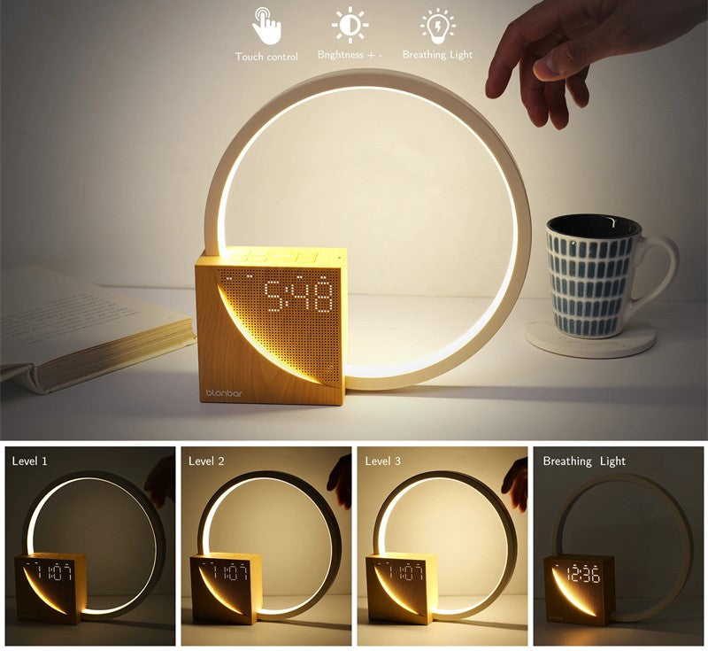 DayZen WakeLight | Soluppgångsveckarklocka med LED-ljussimulator & naturljud