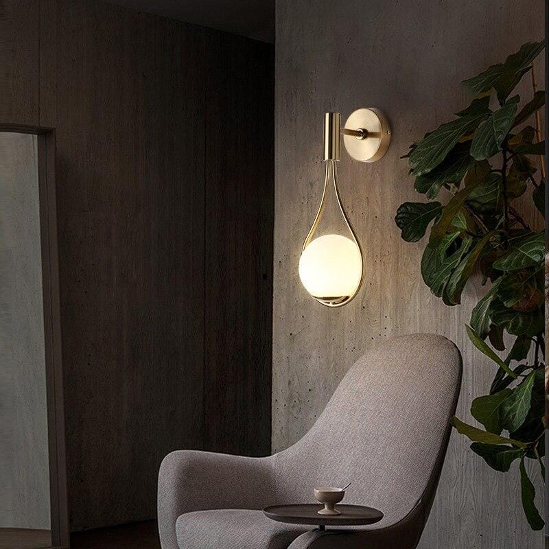 Elegant LED-vägglampa – Modern design för vardagsrum, sovrum & hall