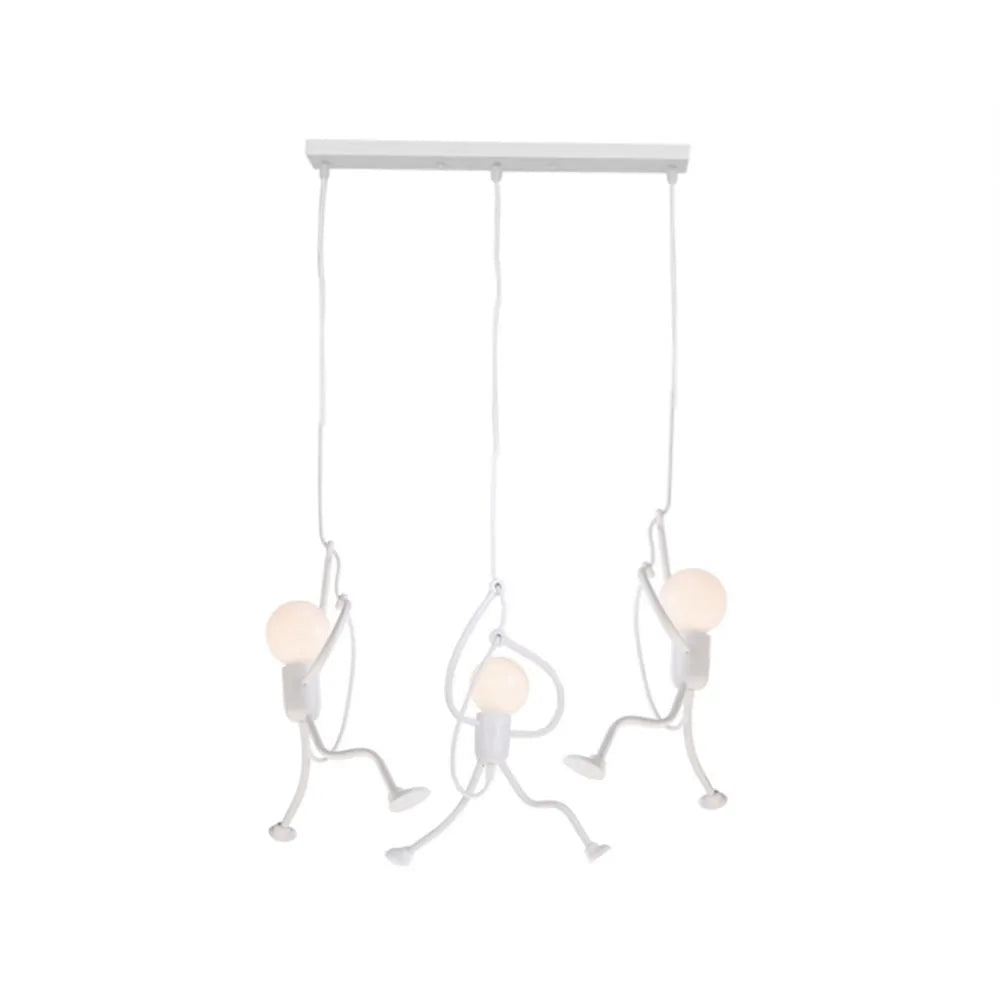 Taklampa i modern metall