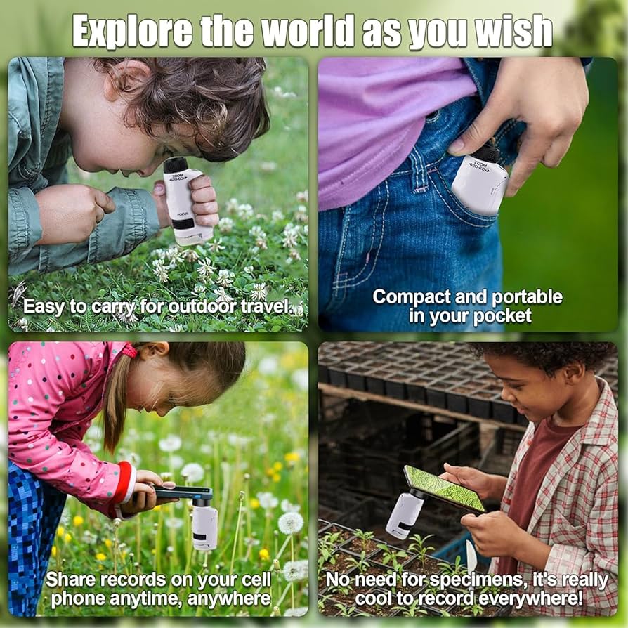 Mini Mikroskop för Barn