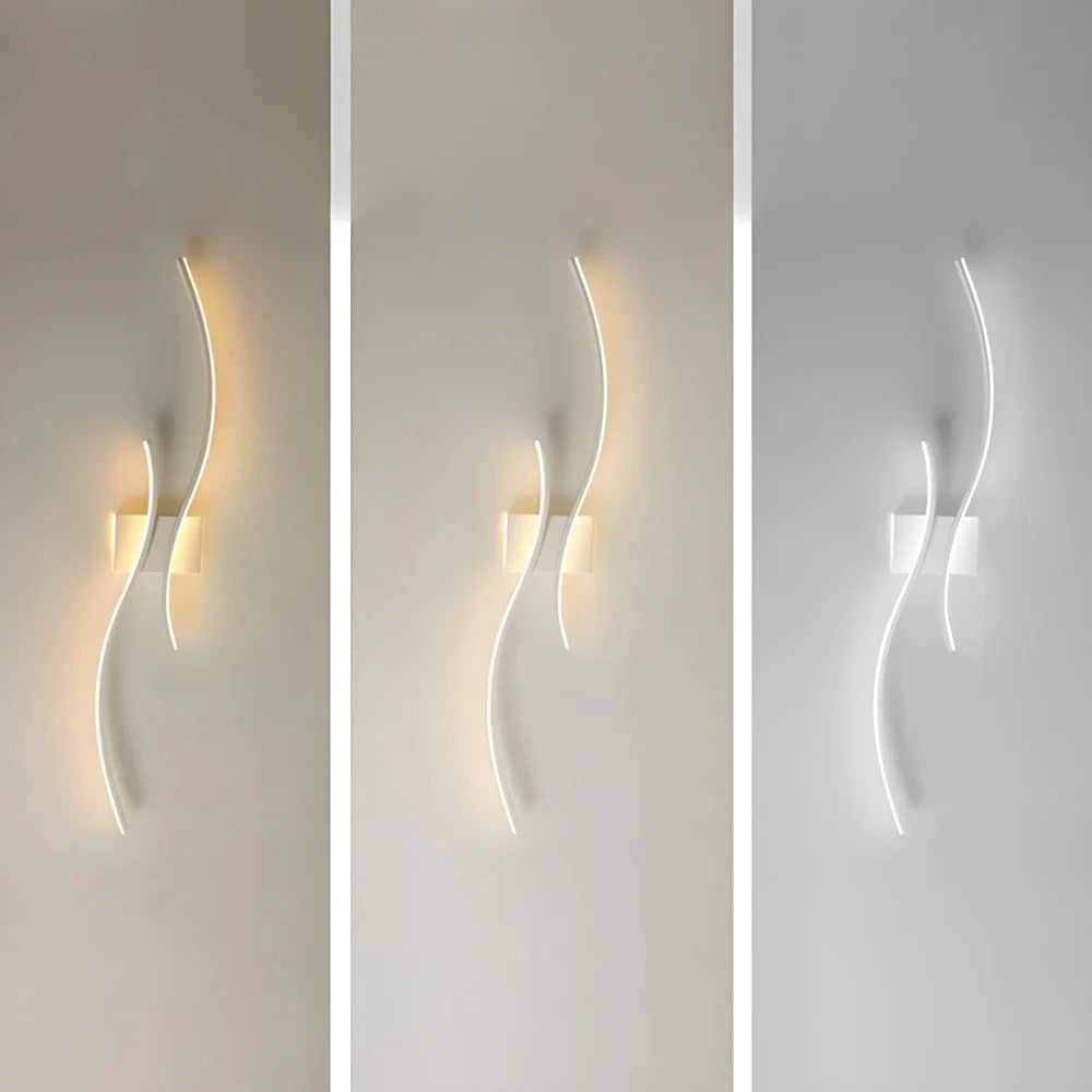 LED Vägglampa | Modern Akryl | Dimbar Aluminiumdesign | 24–39 tum | Brick by Brick