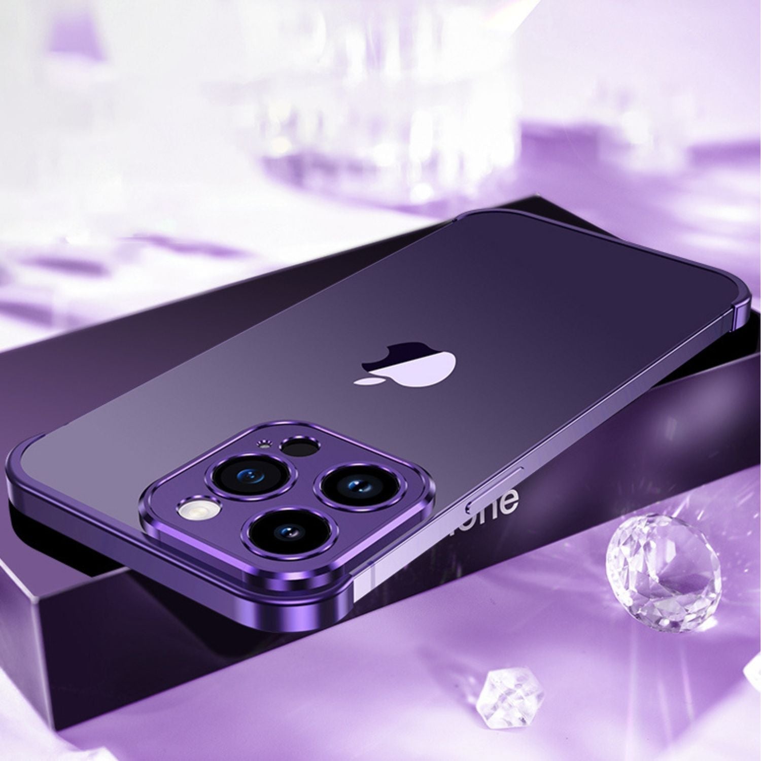 Osynlig metallfodral | Slim design och maximalt skydd för iPhone