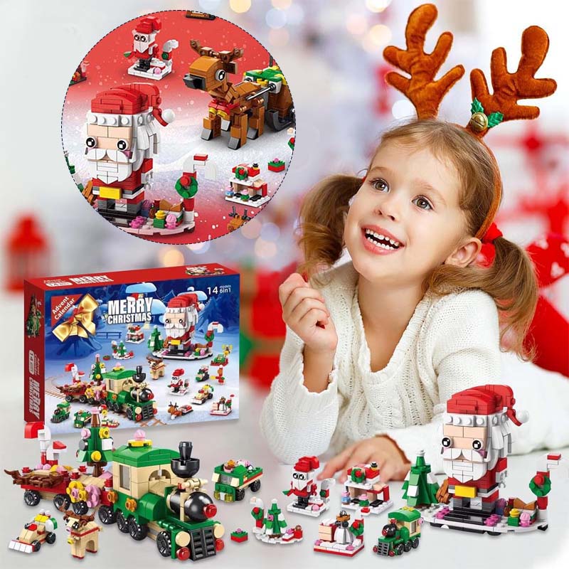 Joybuilder Workshop Adventskalender - 12 dagar av kreativ julbyggande skoj för barn