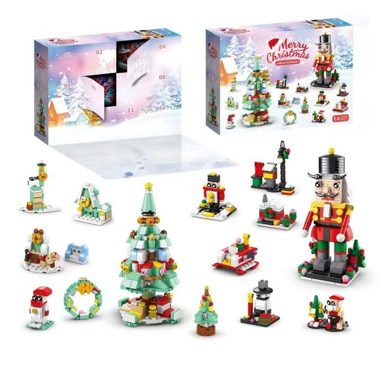 Joybuilder Workshop Adventskalender - 12 dagar av kreativ julbyggande skoj för barn