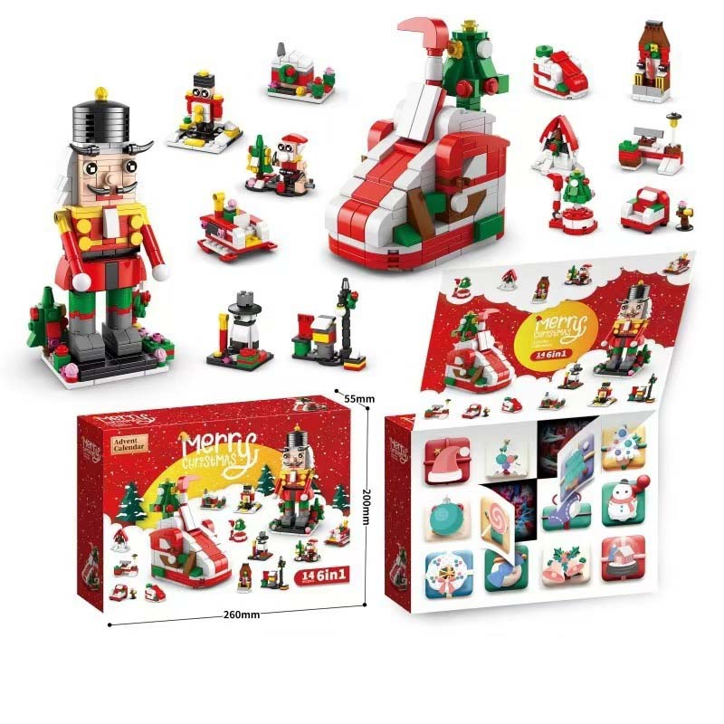 Joybuilder Workshop Adventskalender - 12 dagar av kreativ julbyggande skoj för barn