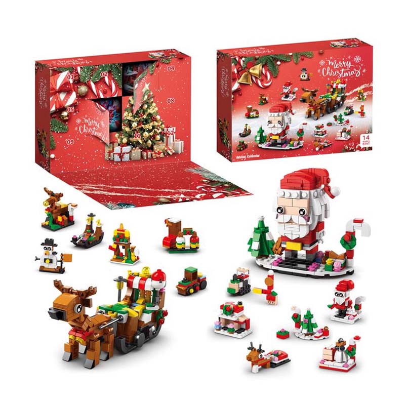 Joybuilder Workshop Adventskalender - 12 dagar av kreativ julbyggande skoj för barn