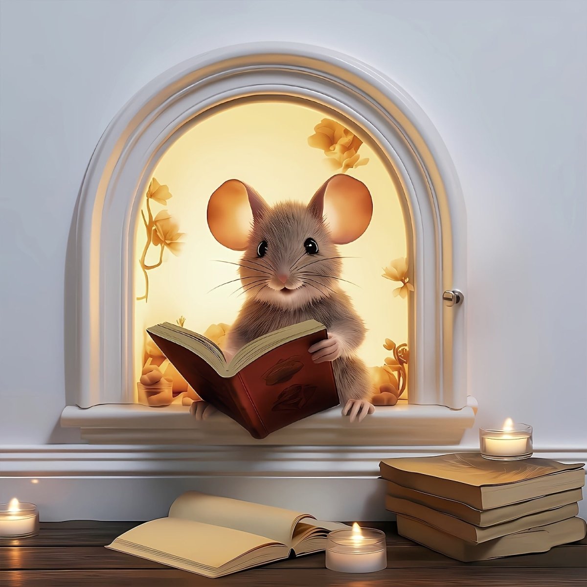 JOYPIX – Lekfulla 3D Cartoon väggklistermärken för hemdesign