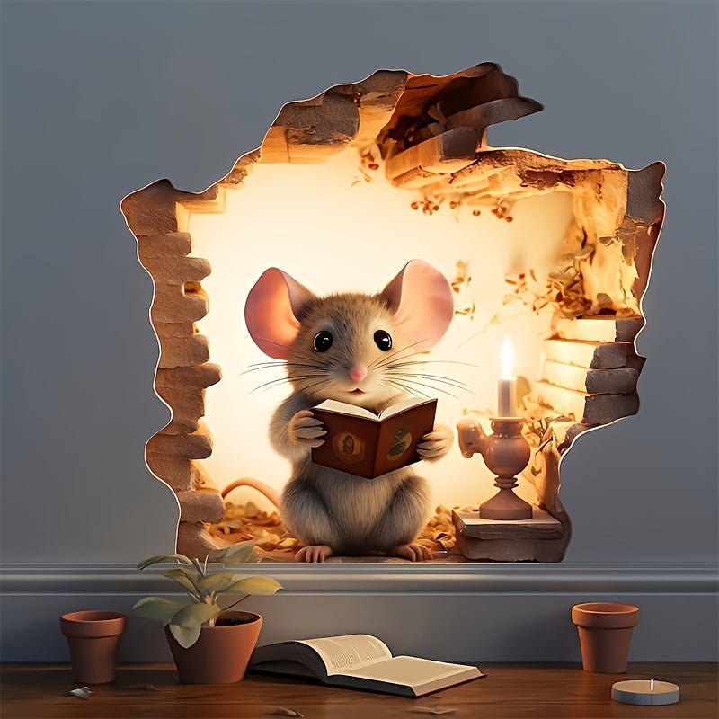 JOYPIX – Lekfulla 3D Cartoon väggklistermärken för hemdesign