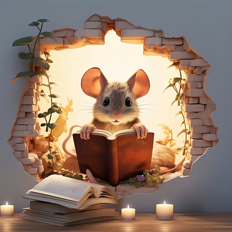 JOYPIX – Lekfulla 3D Cartoon väggklistermärken för hemdesign