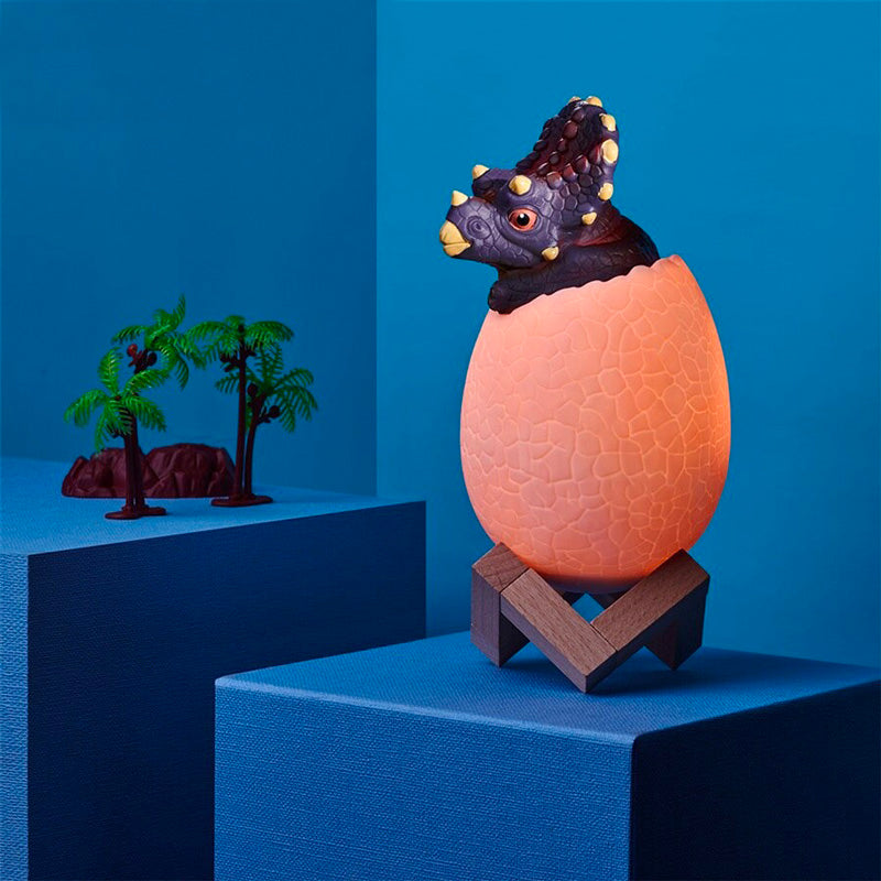 Dinosaur sänglampor för barn med 16 färgalternativ