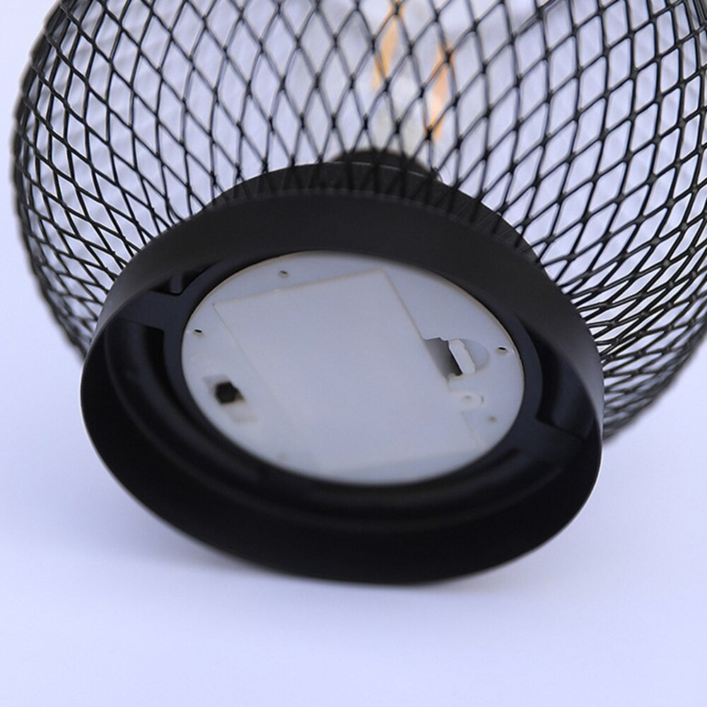 Cage Industriell Sängsänglampa med LED, Sladdlös Design