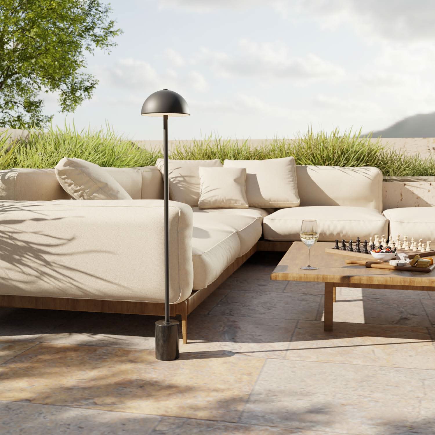 Aurora Batteridriven Golvlampa