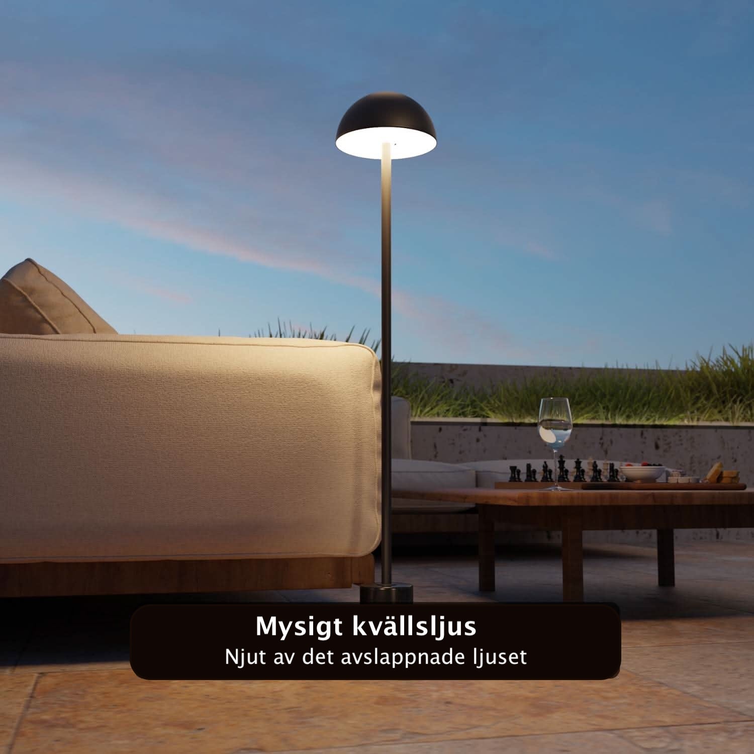 Aurora Batteridriven Golvlampa