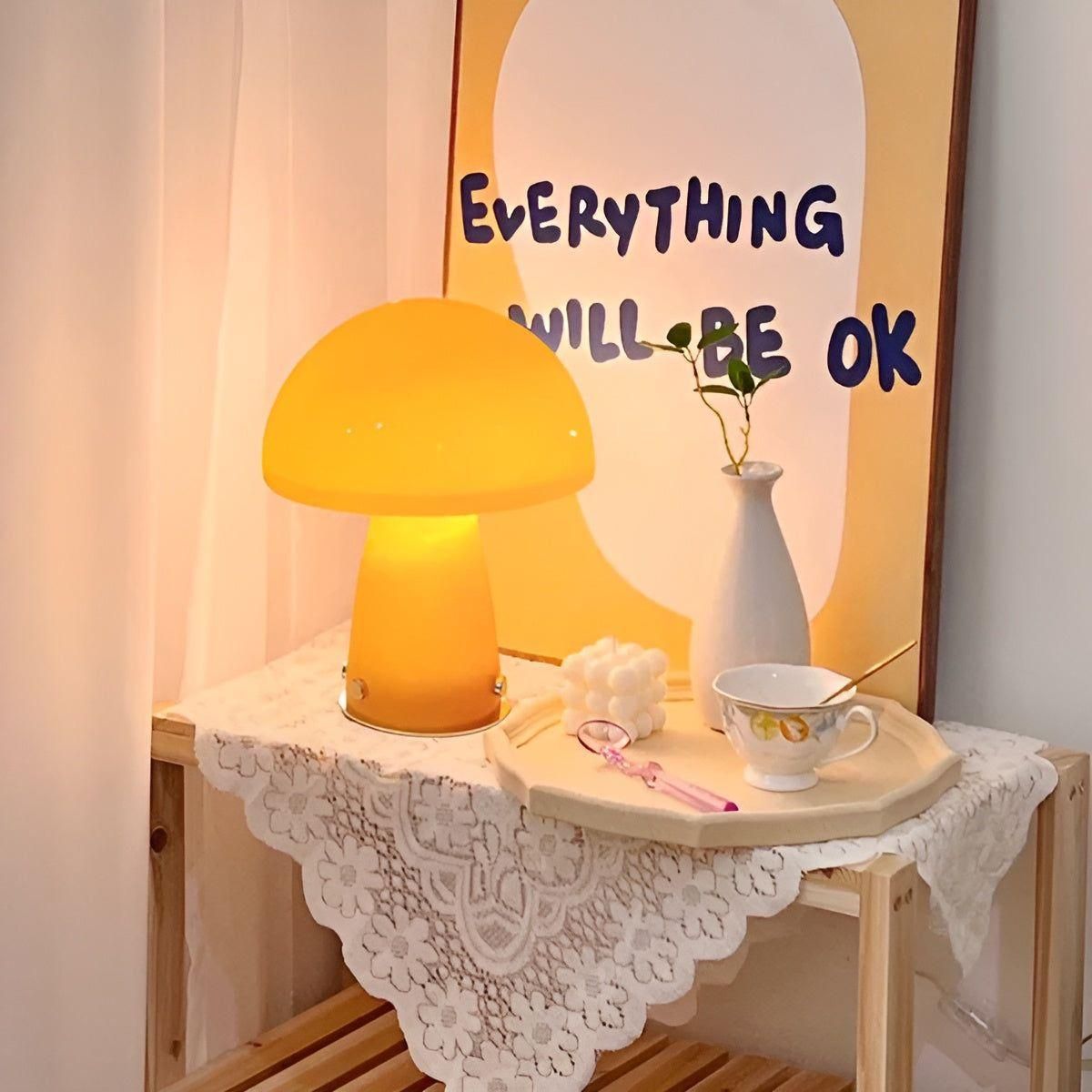 Marlo Mushroom - Skandinavisk LED Svamp Designerlampa