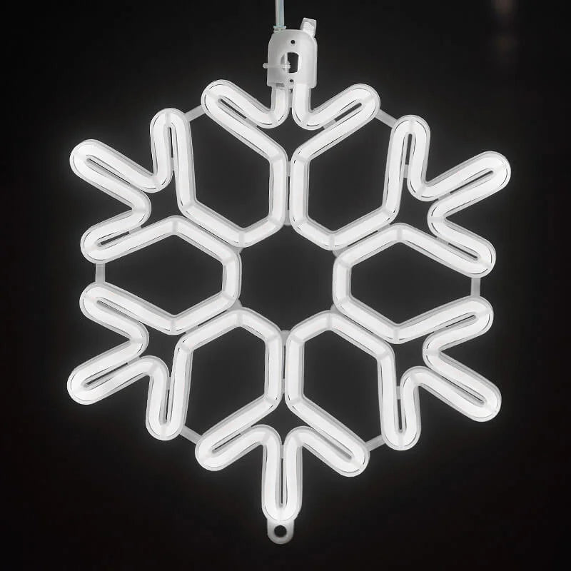 Juldekorationer LED Utomhus Snöflingor Ljus