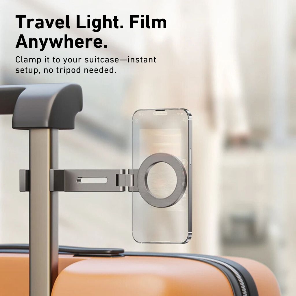 Telefoni Ställ med Magnetisk Aluminium Bas