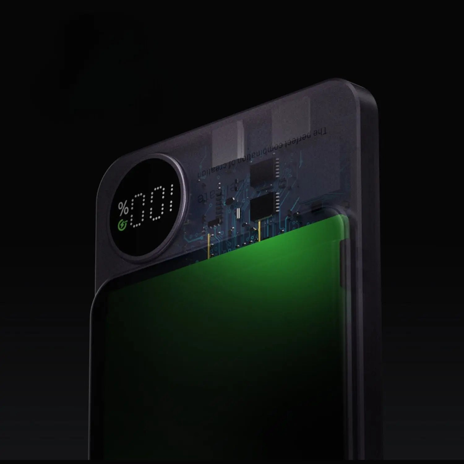 Power Bank Slim Trådlös Magnetisk Laddare