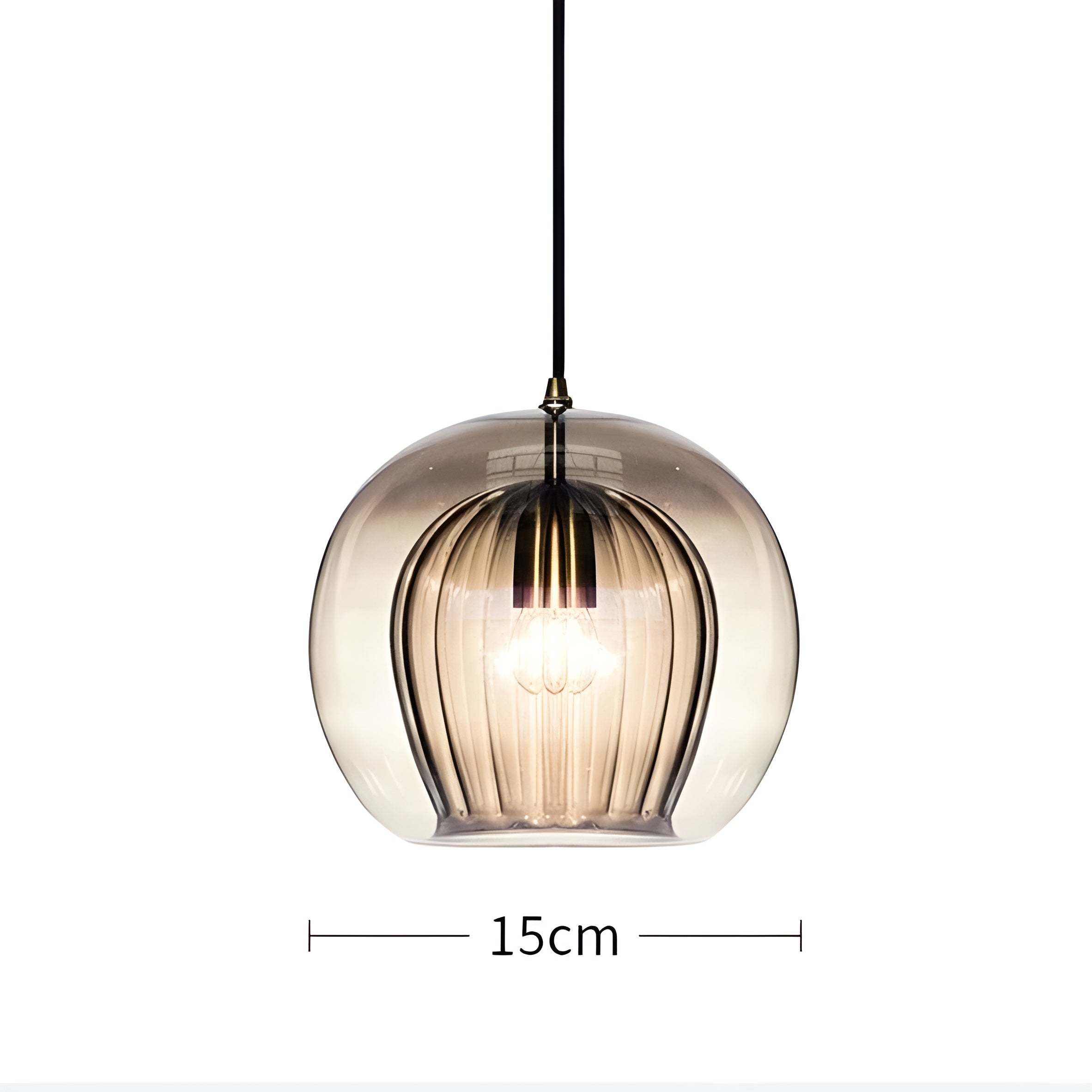 FrostedGlow Light – Modern Glaspendellampa