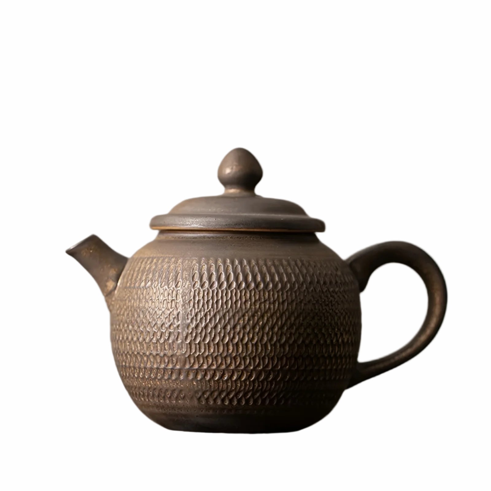 Teekanne av järn med glasyr – Japansk design & handgjord | Perfekt för Gongfu te ceremonier