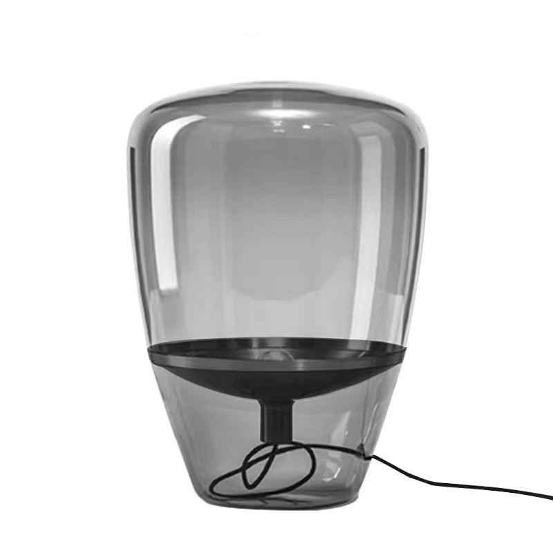 Carvallo - Bordslampa i Glas för Vardagsrum med Elegant Belysning