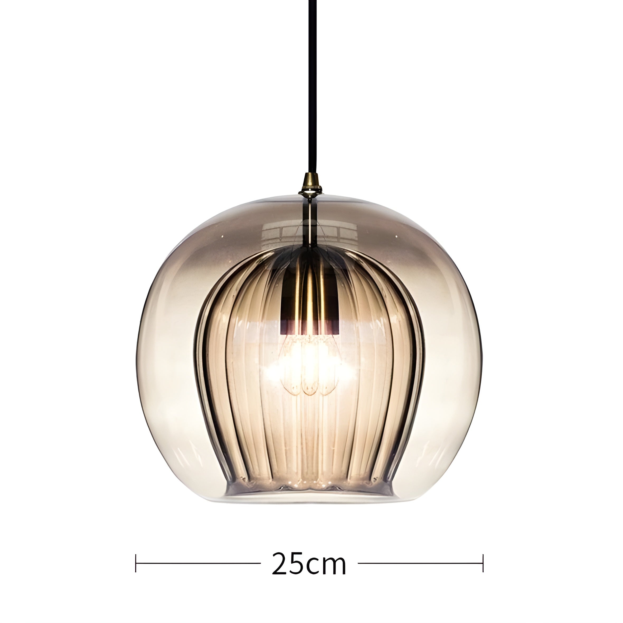 FrostedGlow Light – Modern Glaspendellampa