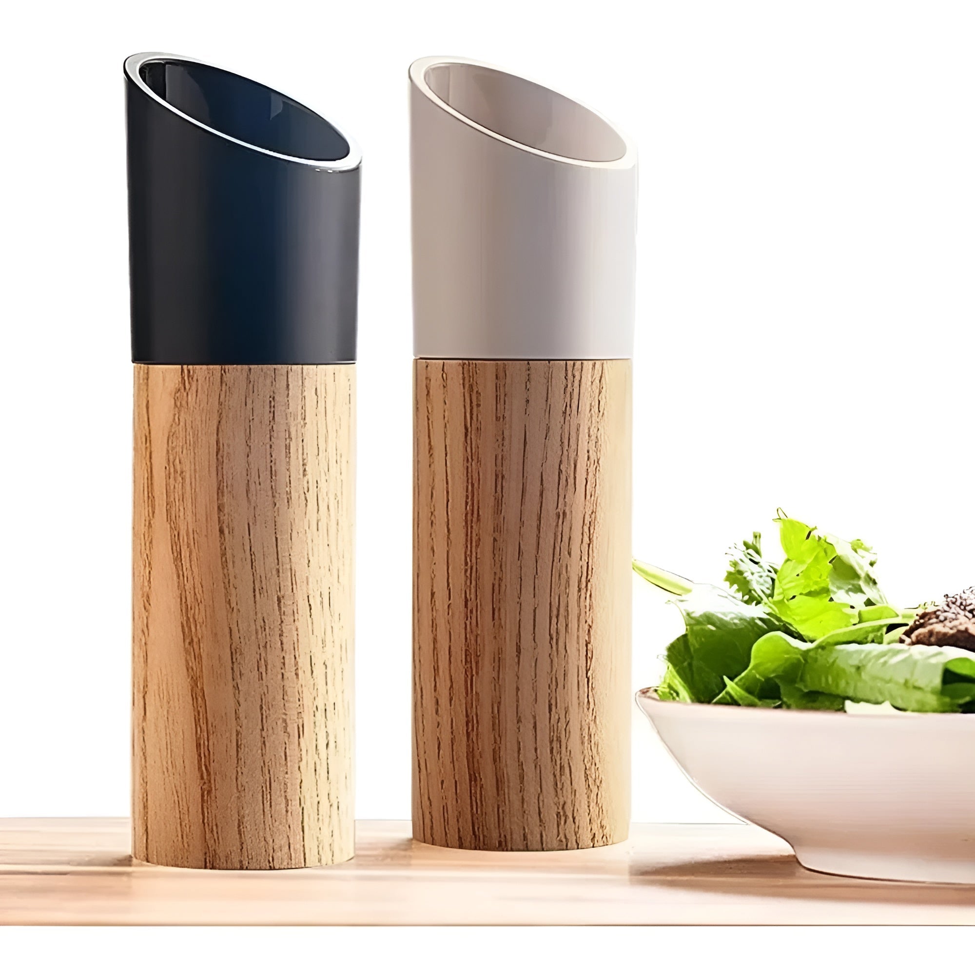 Salt- och pepparkvarnset – Justerbar kvarn | Stilren för varje kök