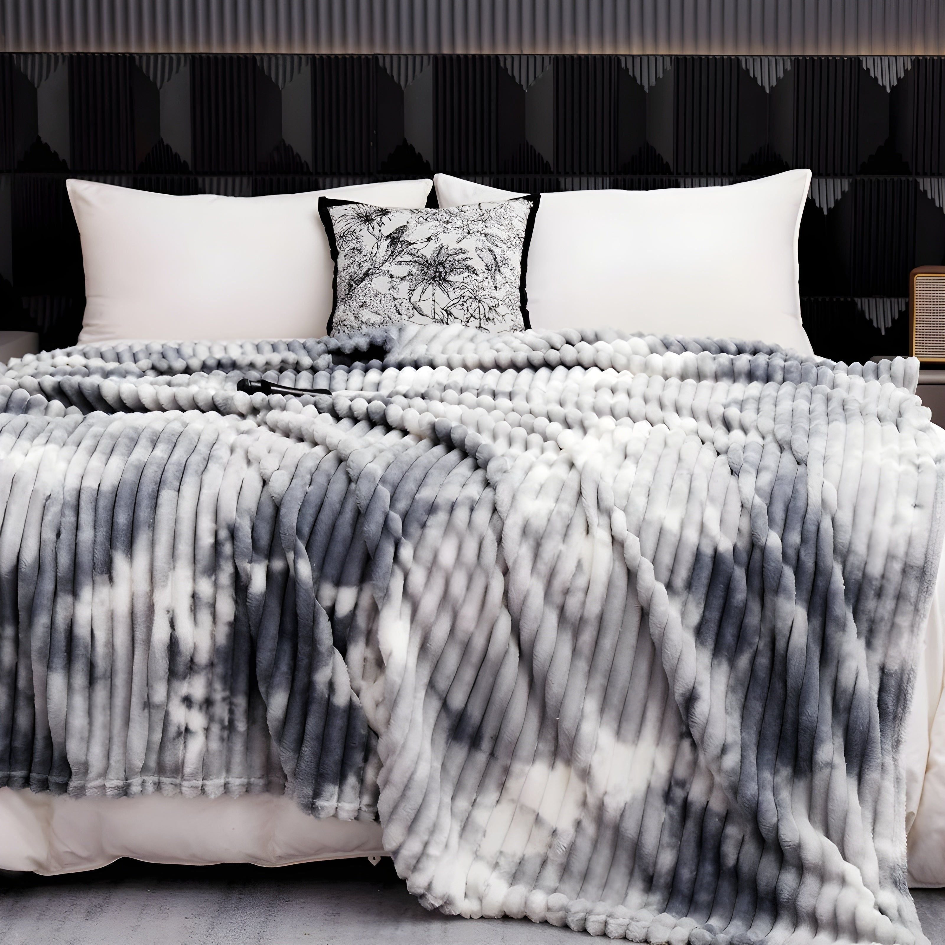 FlannelDream Blanket - Tie Dye Flanell Fleece-Blanket