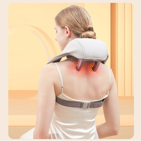 Intelligent axel- och nackmassageapparat