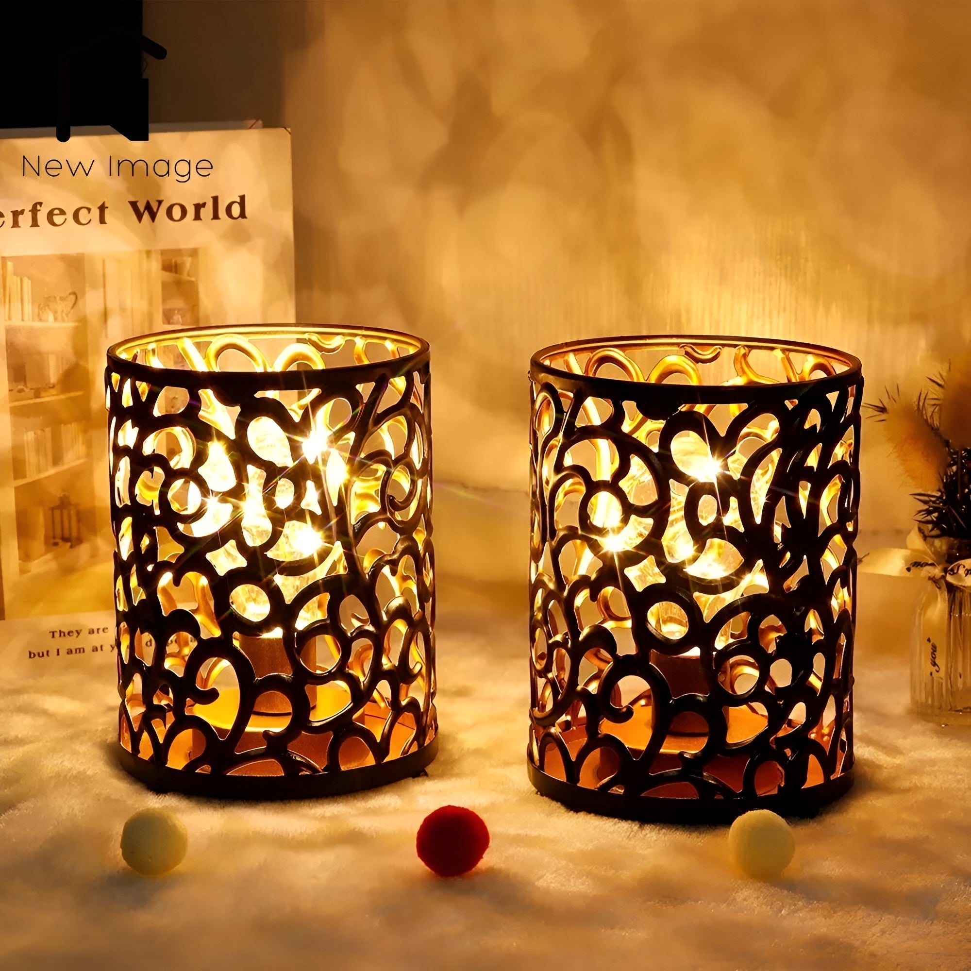 TwilightGlow Lampa - Modern Batteridriven Trådlös Lampa