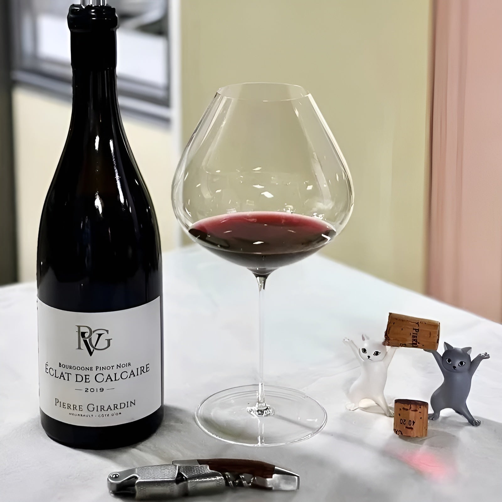 Bordeaux-vinkupa av kristall – Handgjord & Aromaförstärkande | Extra tunn