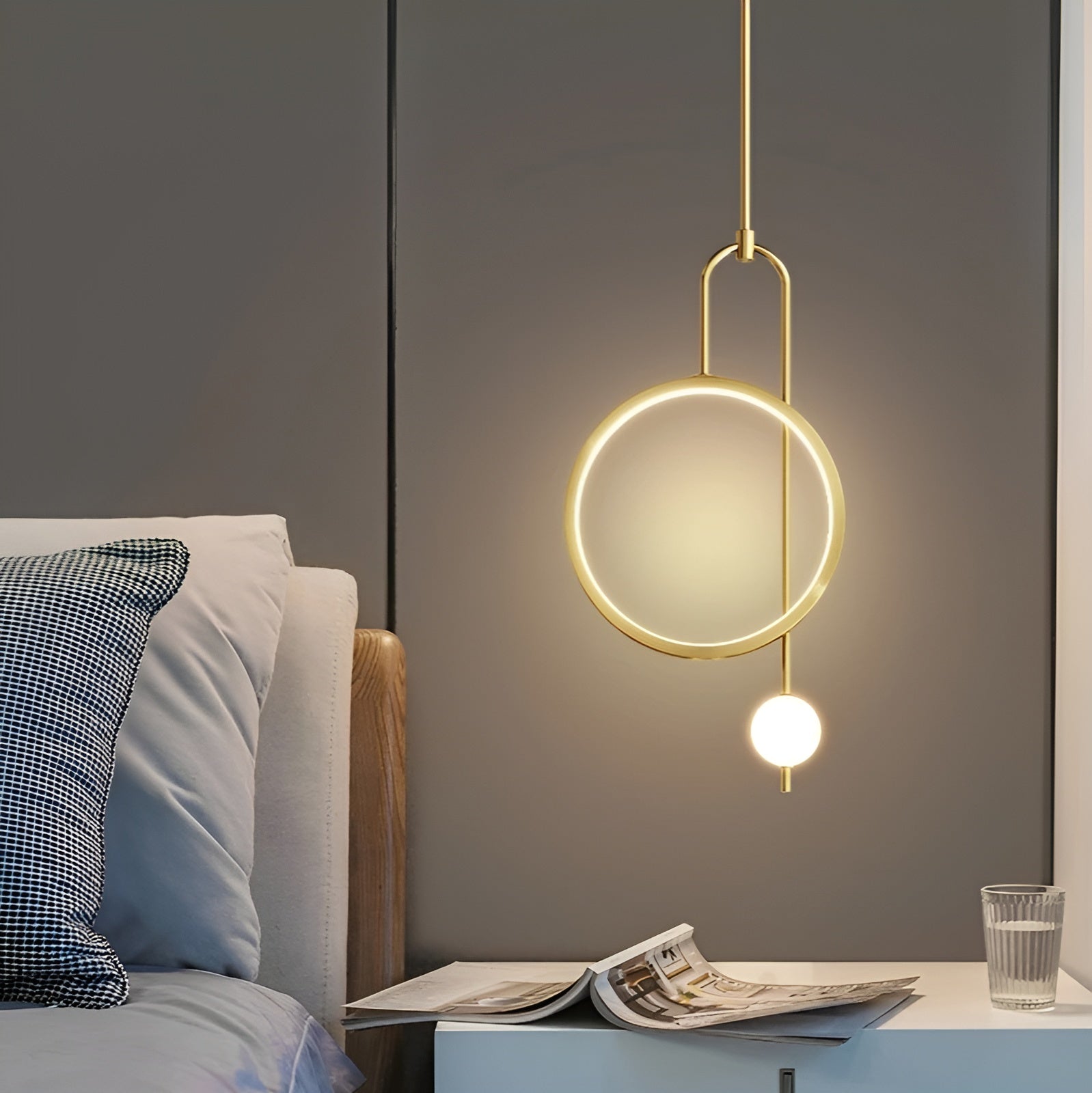 SereniRing Light - Modern LED Ring Taklampa