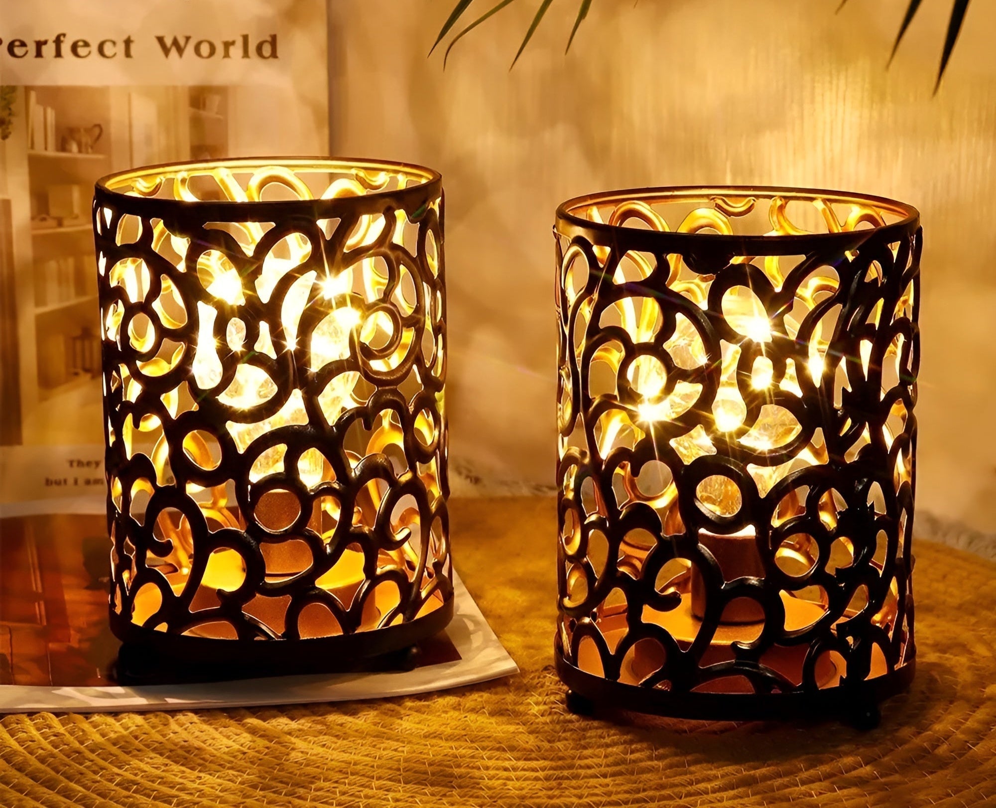 TwilightGlow Lampa - Modern Batteridriven Trådlös Lampa