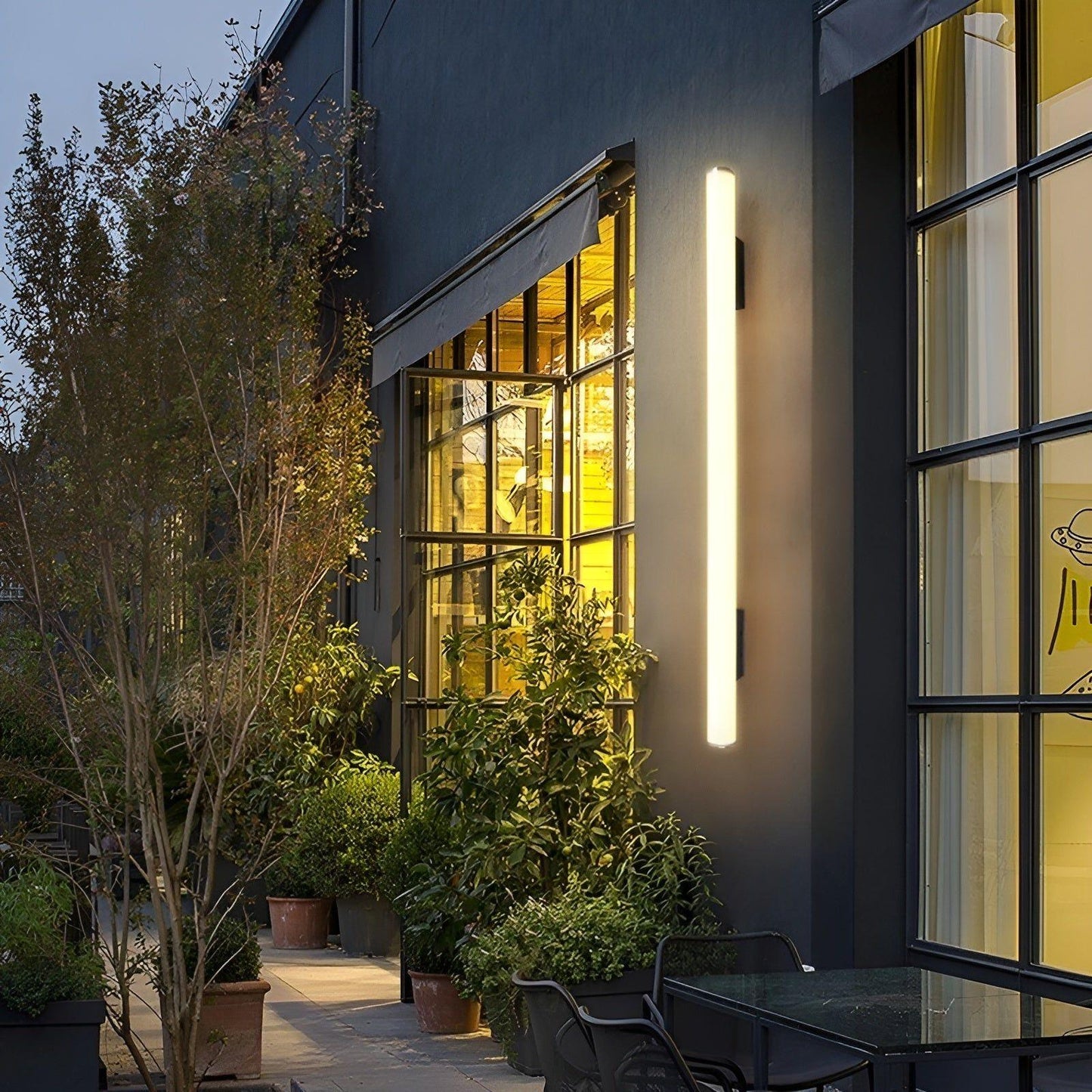 CorridorAura Light - Modern vattentät LED-vägglampa för utomhusbruk