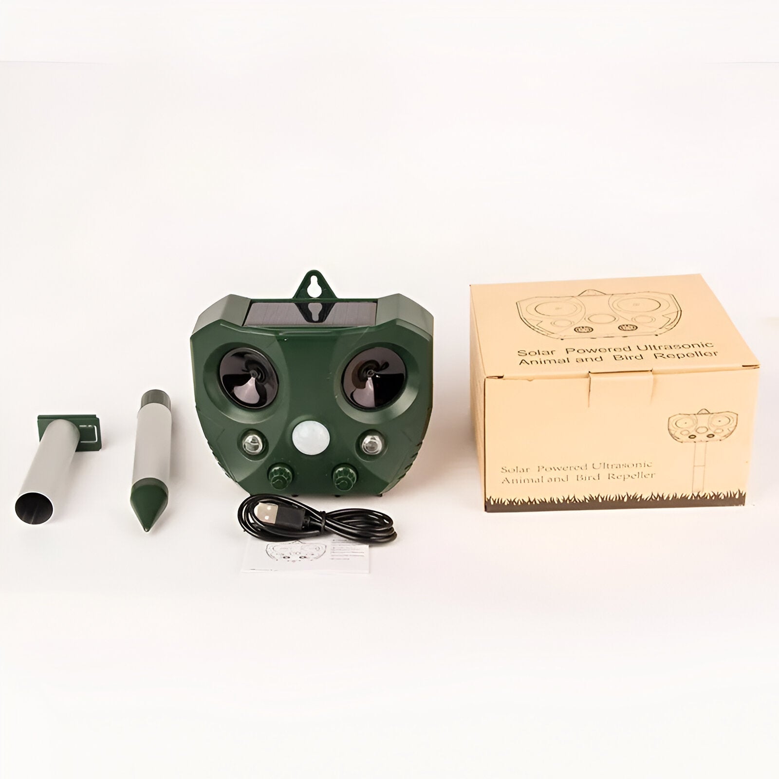 SafeScape Skadedjursbekämpning - Solenergidriven Skadedjursbekämpning med Ultrasonisk