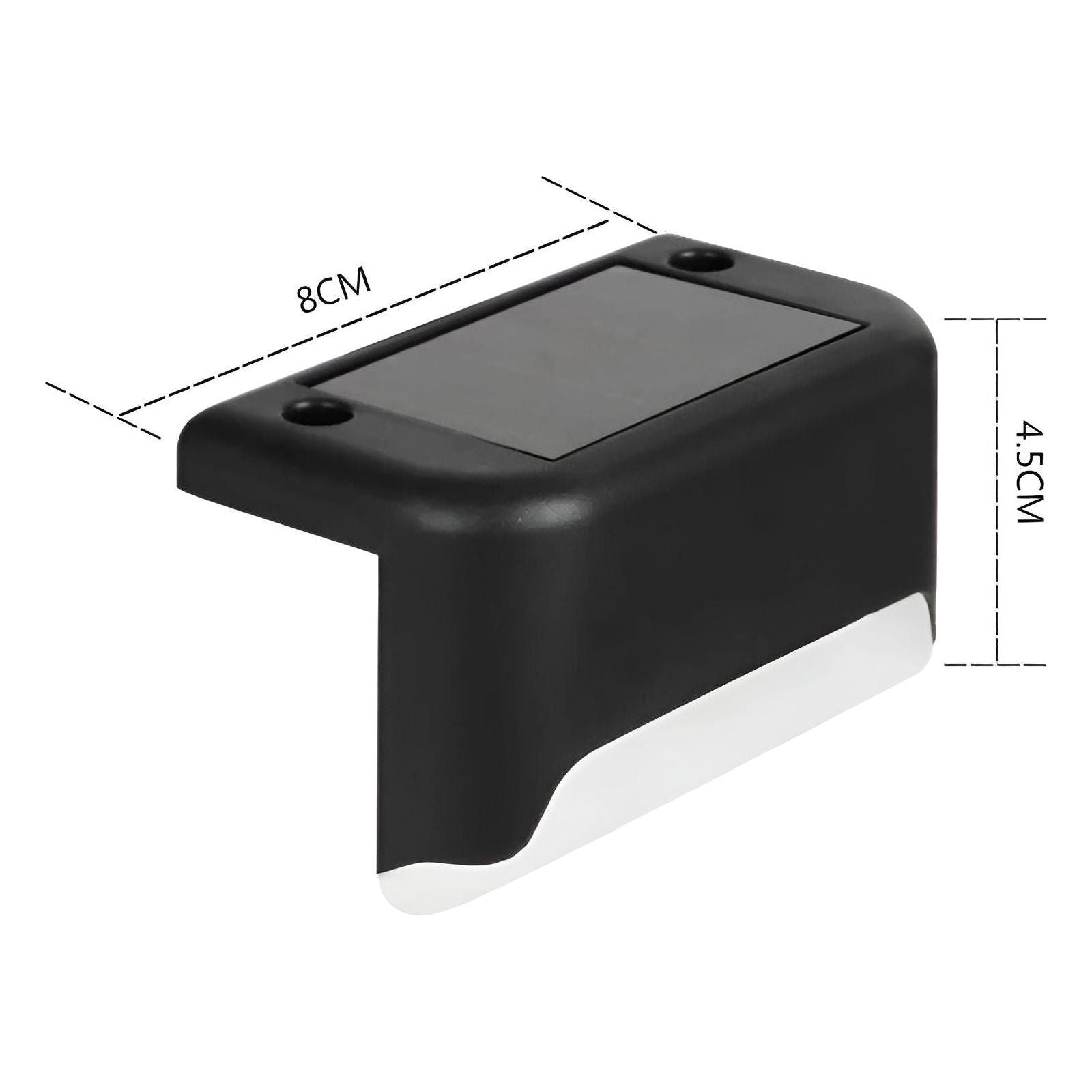 SolarGuard Light - 4 stycken LED solväg belysning vattentät ljus